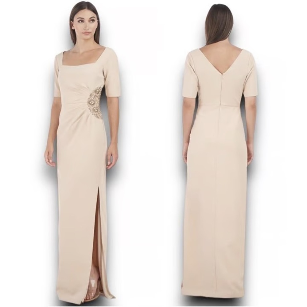 JS Collections cream Dress